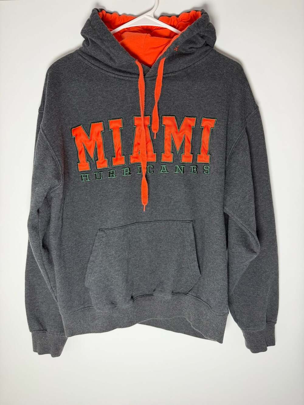 Stadium Athletics Miami Hurricanes Hoodie, Size L